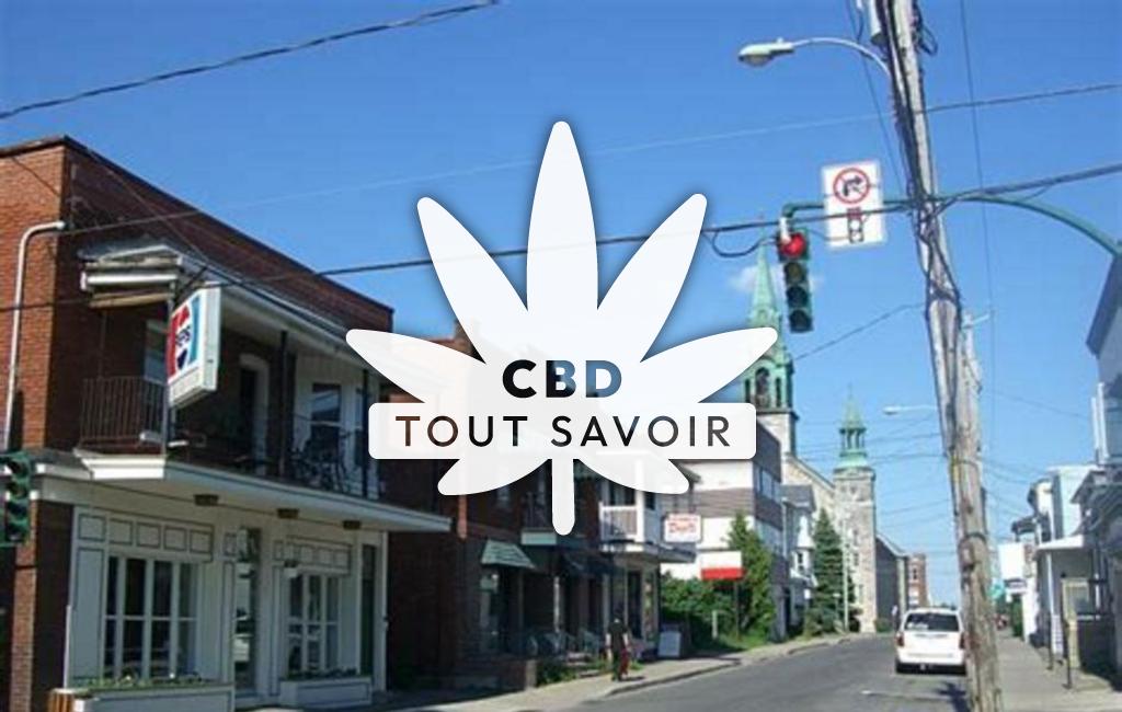 Village à Saint-Jean-Devant-Possesse avec feuille Cannabis CBD