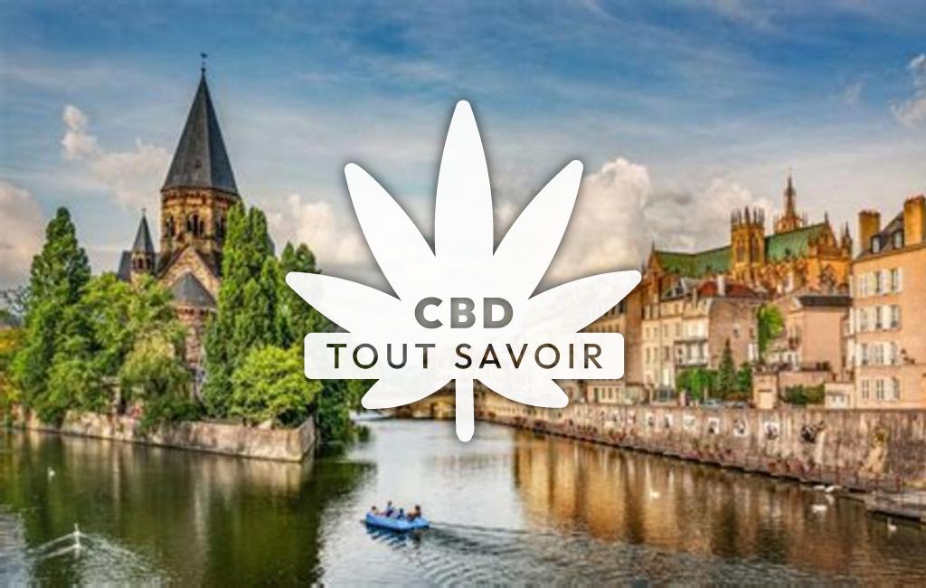 Village à Feves avec feuille Cannabis CBD