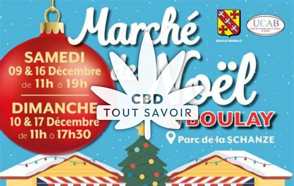 Village à Berling avec feuille Cannabis CBD