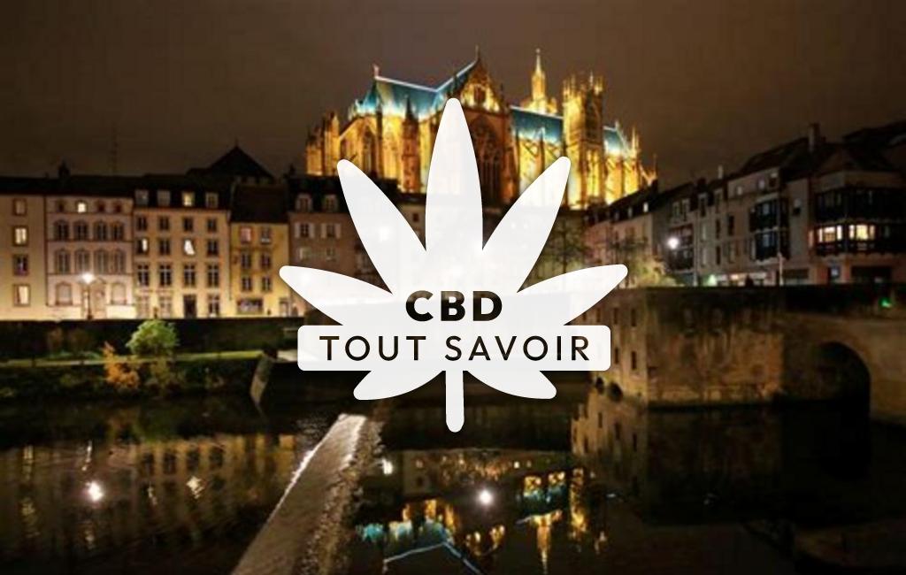 Village à Fey avec feuille Cannabis CBD