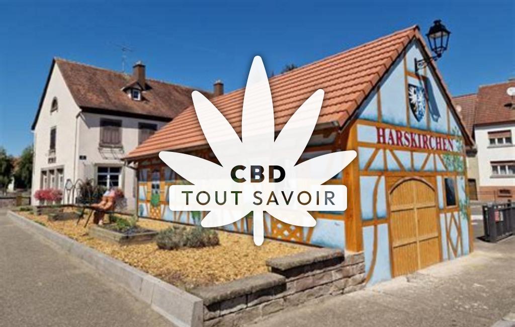 Village à Honskirch avec feuille Cannabis CBD
