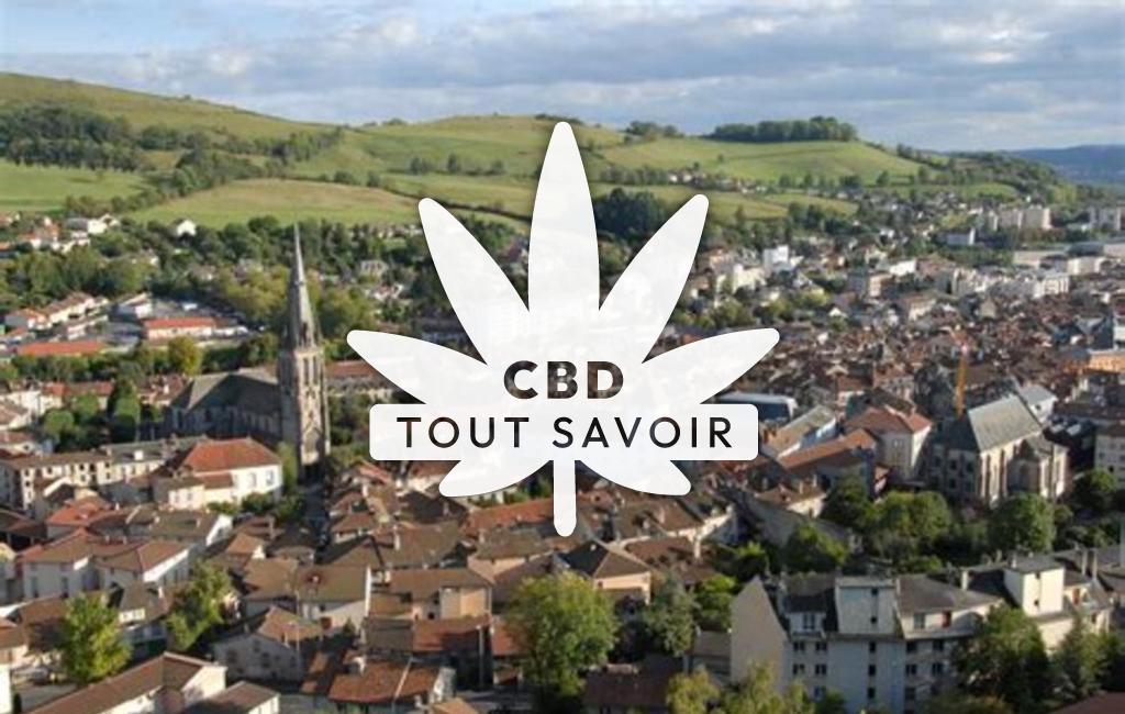 Village à Lagarde avec feuille Cannabis CBD