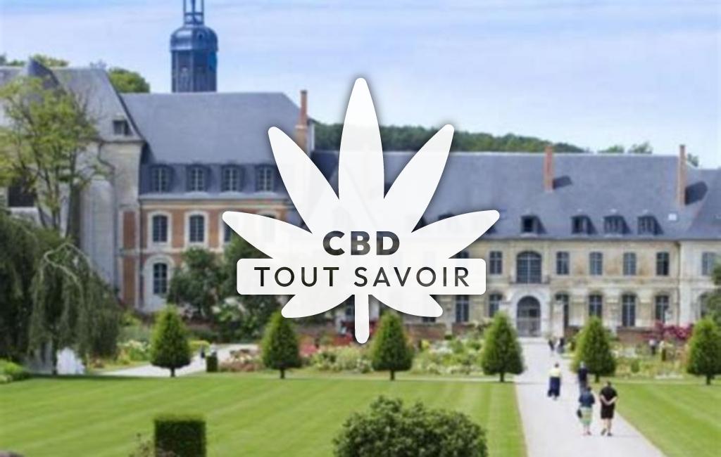 Village à Achiet-le-Grand avec feuille Cannabis CBD
