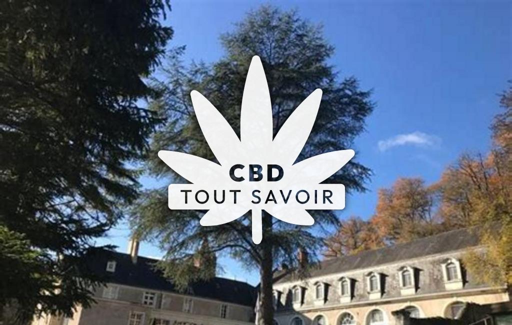 Village à Beauvois avec feuille Cannabis CBD