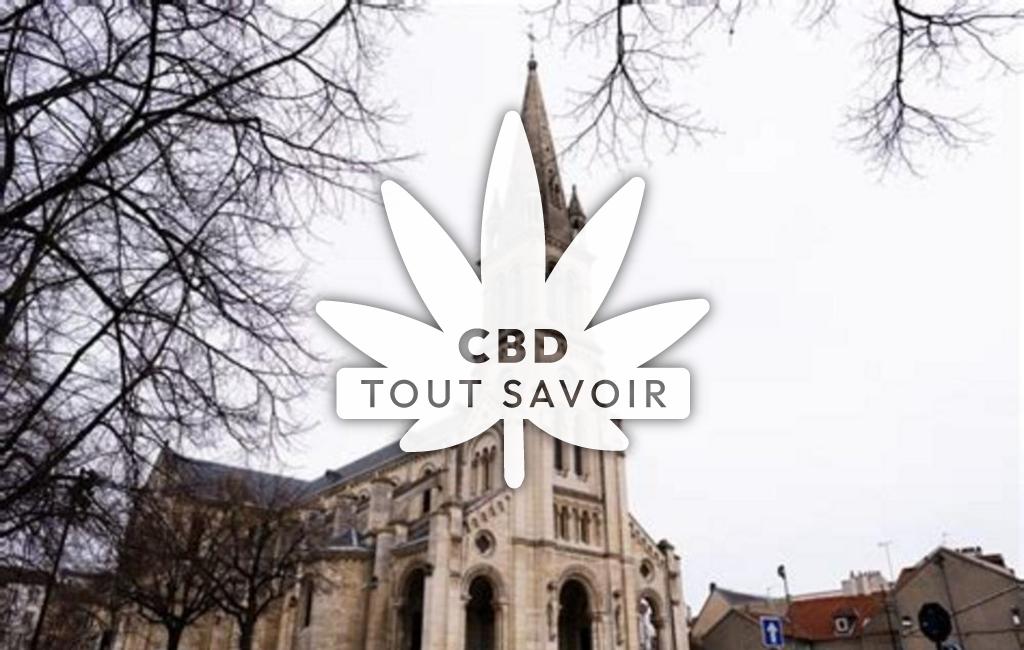 Village à Saint-Venant avec feuille Cannabis CBD