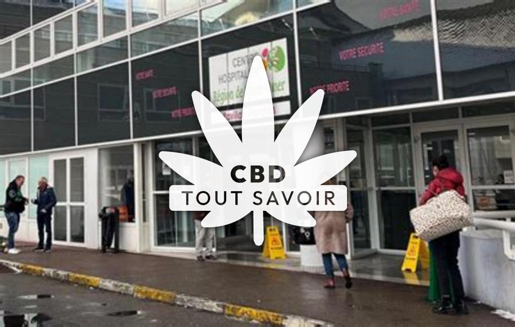 Village à Helfaut avec feuille Cannabis CBD