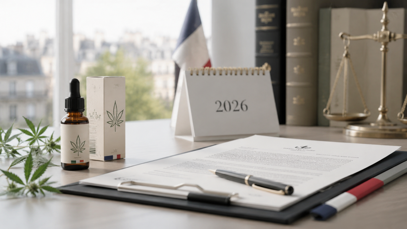 Article de blog Human CBD - CBD légal en France en 2026 - ce qui change vraiment cette année