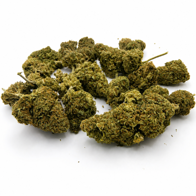 Fleurs de Bubba Kush CBD Puissant aux têtes compactes