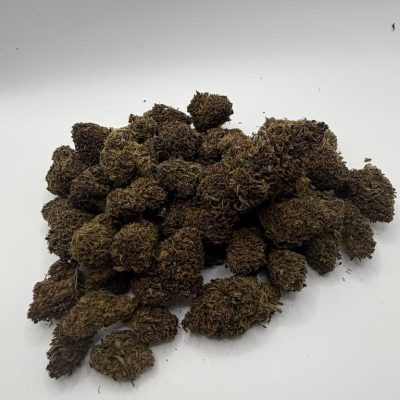 Fleurs de CBD Strawberry Tsunami cultivées dans le Berry